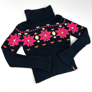 y2k Miss Sixty black turtleneck sweater